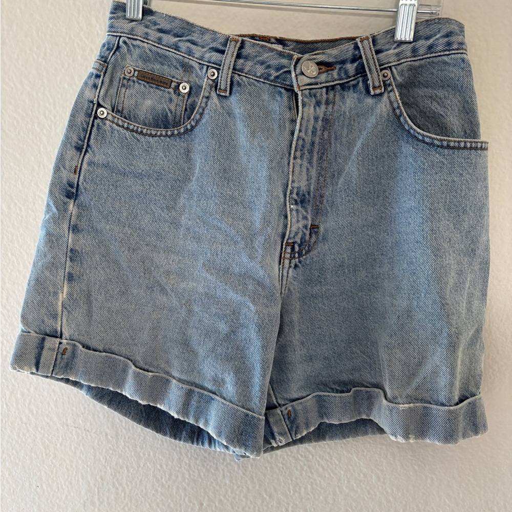 90’s Vintage Calvin Klein Jeans Blue Jean Shorts
